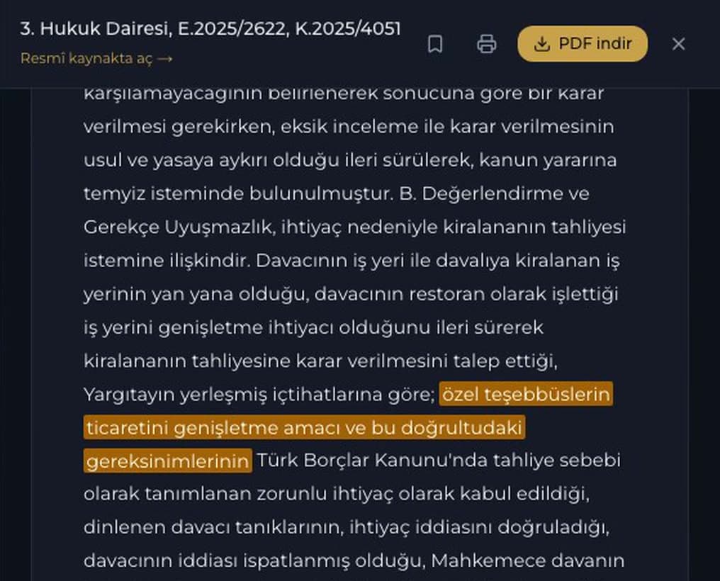 Belge görüntüleyici: atıfa tıklanınca tam metin sayfalı olarak açılır